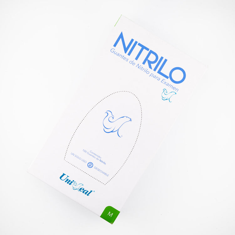 Guante nitrilo Uniseal c/100 - M