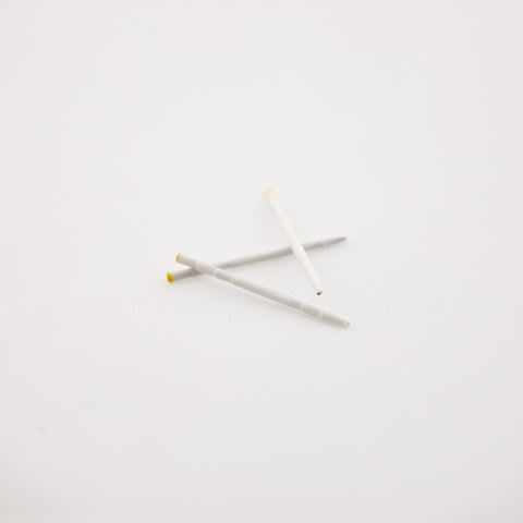 Postes De Fibra De Vidrio Amarillo #1 C/10 Angelus