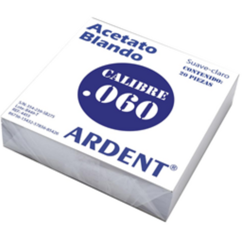 Acetato Blando #60 C/20 Ardent