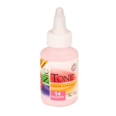 Acrilico Ortodoncia Nictone 35Gr #14 Rosa Fluorescente