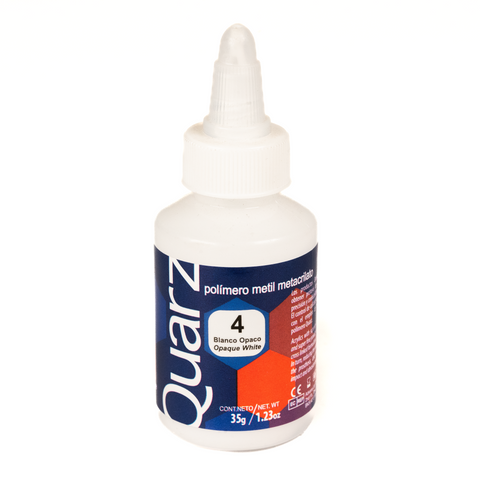 Acrilico Ortodoncia Quarz 35Gr 4 Blanco Opaco