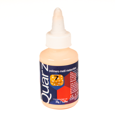 Acrilico Ortodoncia Quarz 35Gr 7 Naranja Diamantina