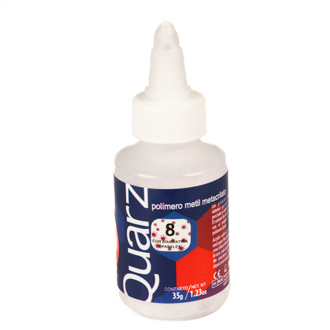 Acrilico Ortodoncia Quarz 35Gr 8 Lila Diamantina
