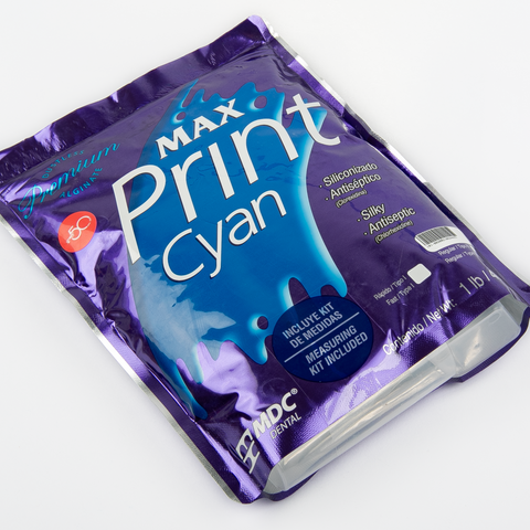 Alginato Max Print Cyan 454Gr