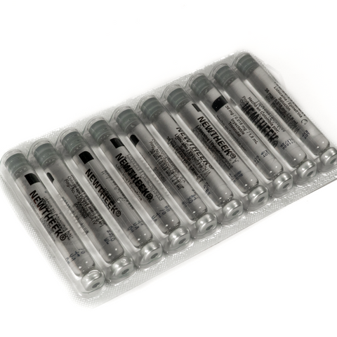 Anestesia Newtheek vidrio - lidocaina c/ epinefrina 2% - pz