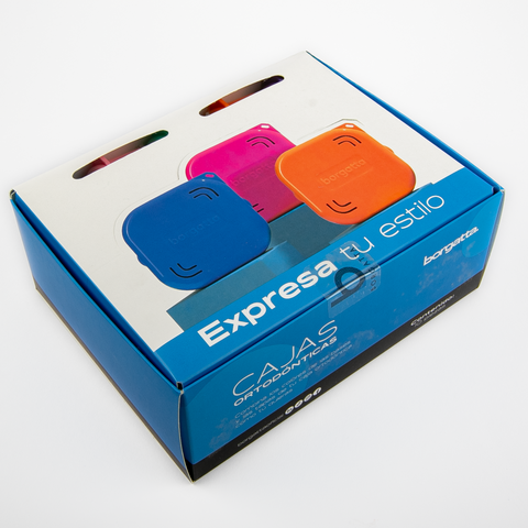Caja p/guarda Borgatta pastel colors c/10