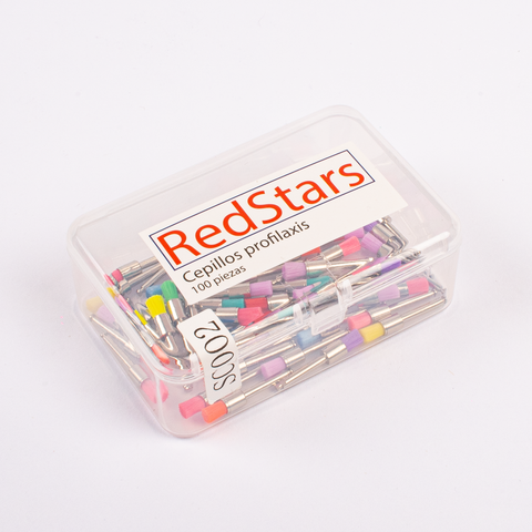 Cepillos profilácticos multicolores c/50