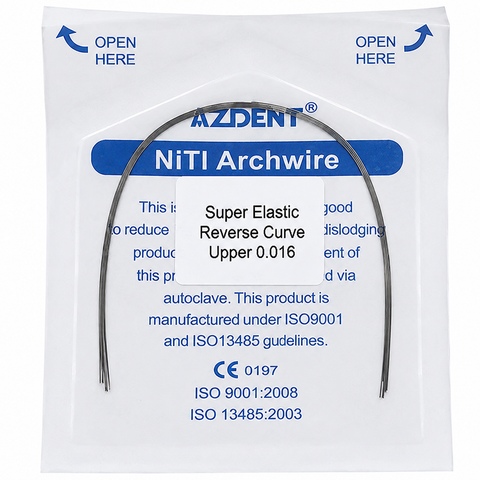 Arco Niti Curva Inversa - Paq 2 Piezas