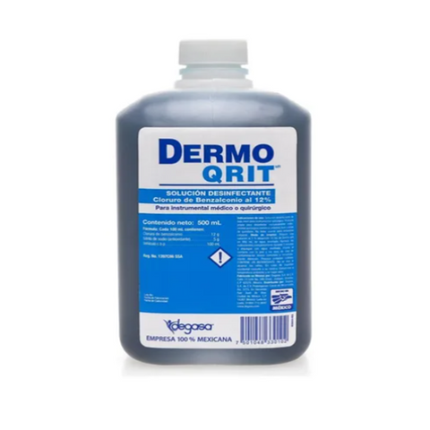 Dermo Qrit Solucion Antiseptica Y Desinfectante 500 Ml