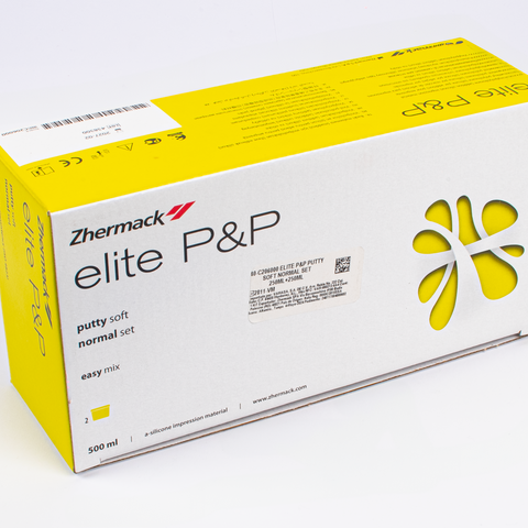 Masilla Elite P&P Putty Soft Normal Set Zhermack Silicona