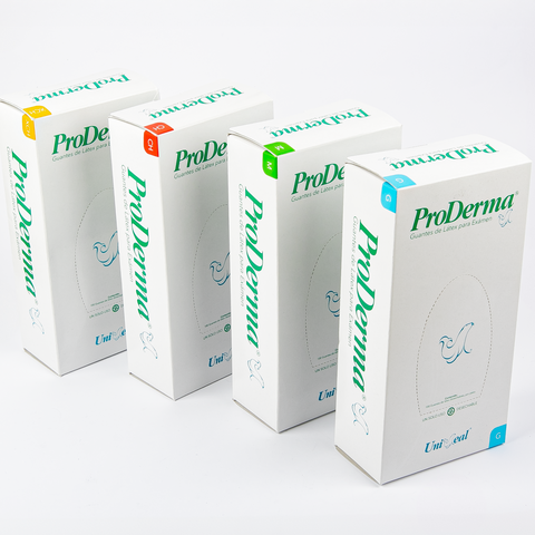 Guantes Examen Latex C/100 Proderma