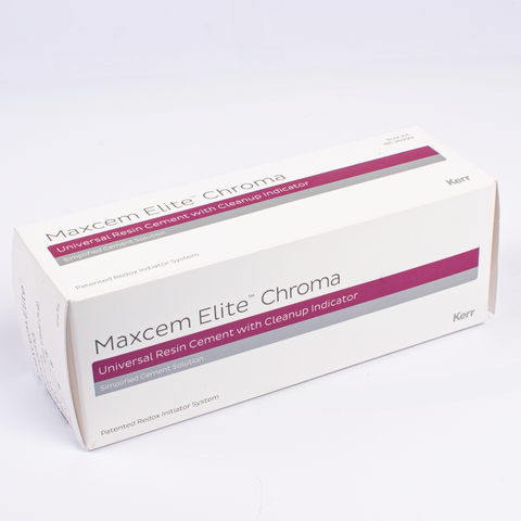Maxcem Elite Chroma Bulk Kerr Cemento Dual - Jeringa