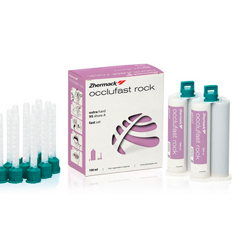 Occlufast Rock Zhermack C/2 Cartuchos Silicona