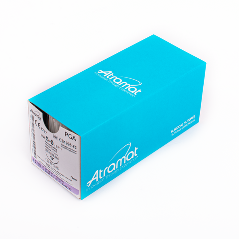 Sutura Atramat - absorbible - poliglicólico