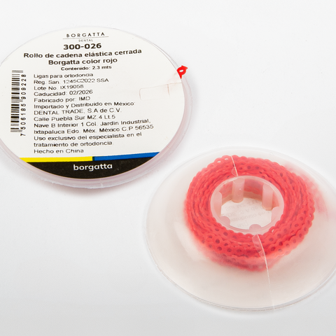 Rollo Cadena Elástica Cerrada Borgatta