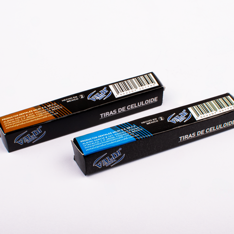 Tiras de Celuloide C/50 Valdi