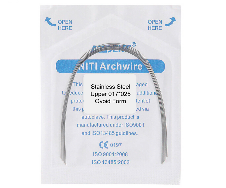 Arco De Acero C/10 Azdent 17X25 Sup
