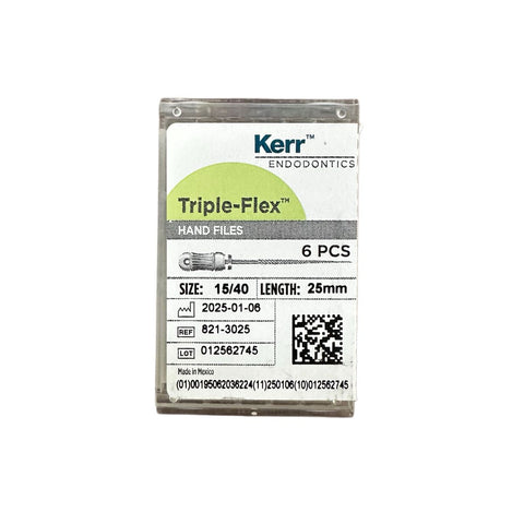 Limas Triple Flex Kerr Con 6 Piezas