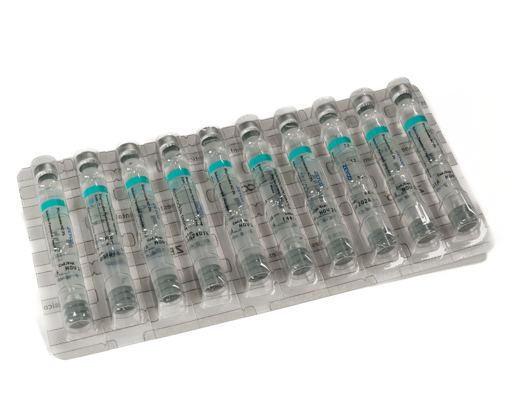 Anestesia Zeyco Dentocain - Plastico - Mepivacaina 3%