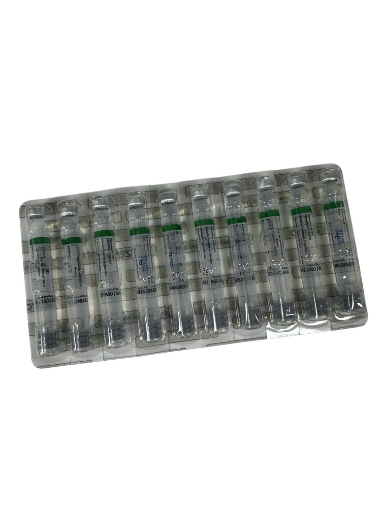 Anestesia Zeyco Fd Plastico - Lidocaina C/Epinefrina 2%