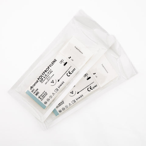 Sutura Atramat - no absorbible - polipropileno
