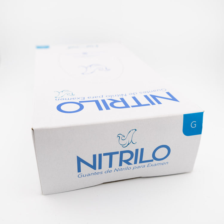 Guante Nitrilo G Con 100 Piezas
