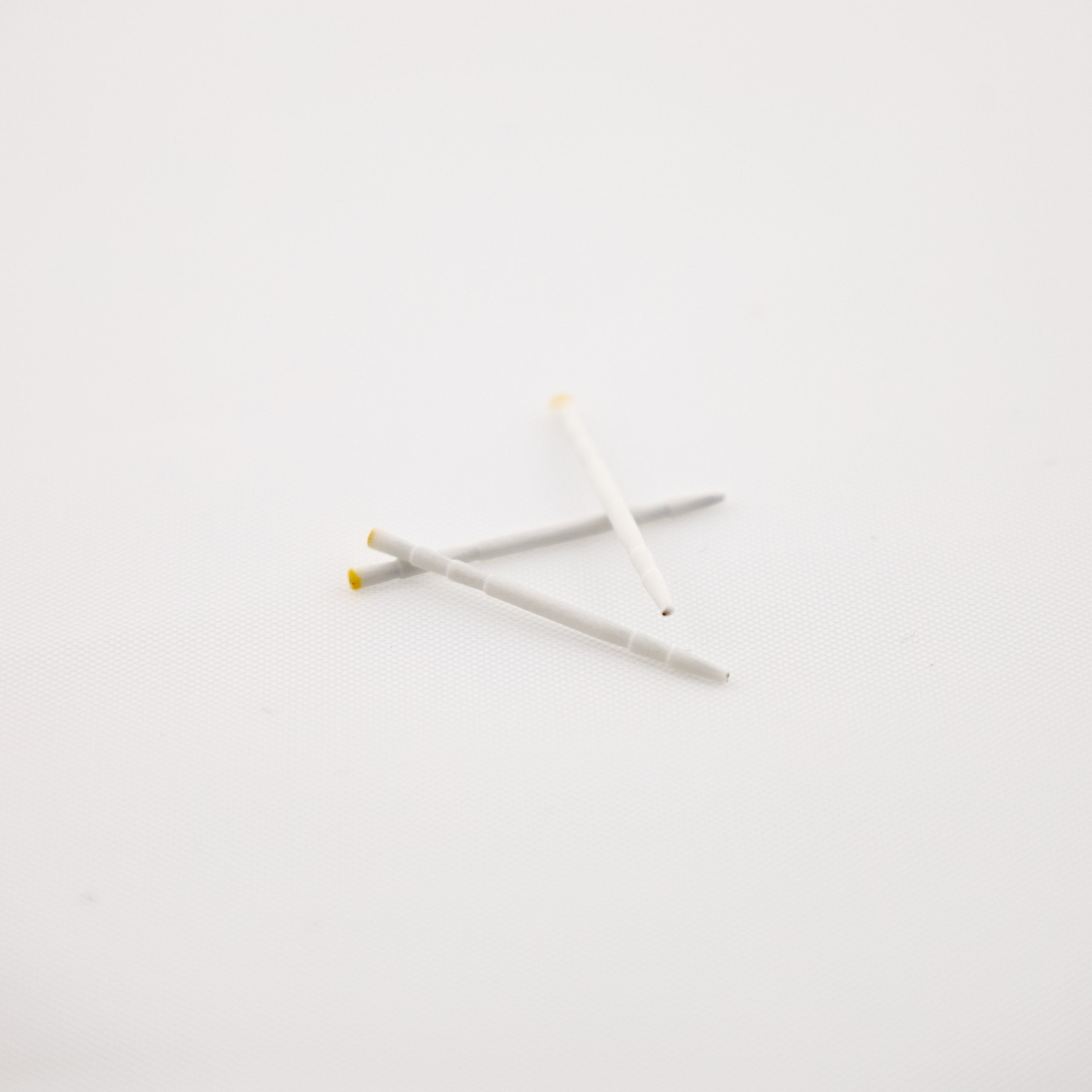 Postes De Fibra De Vidrio Amarillo #1 C/10 Angelus