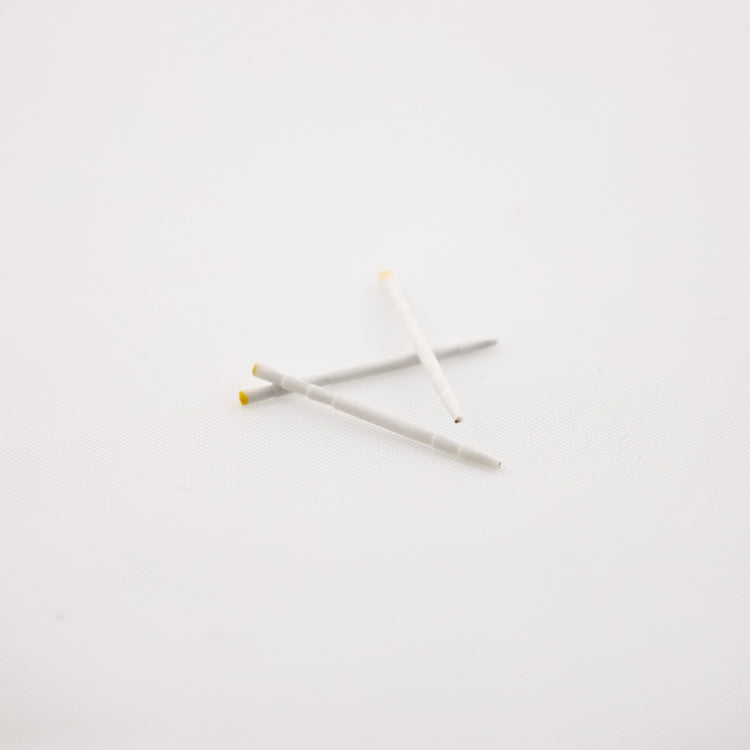 Postes De Fibra De Vidrio Amarillo #1 C/10 Angelus