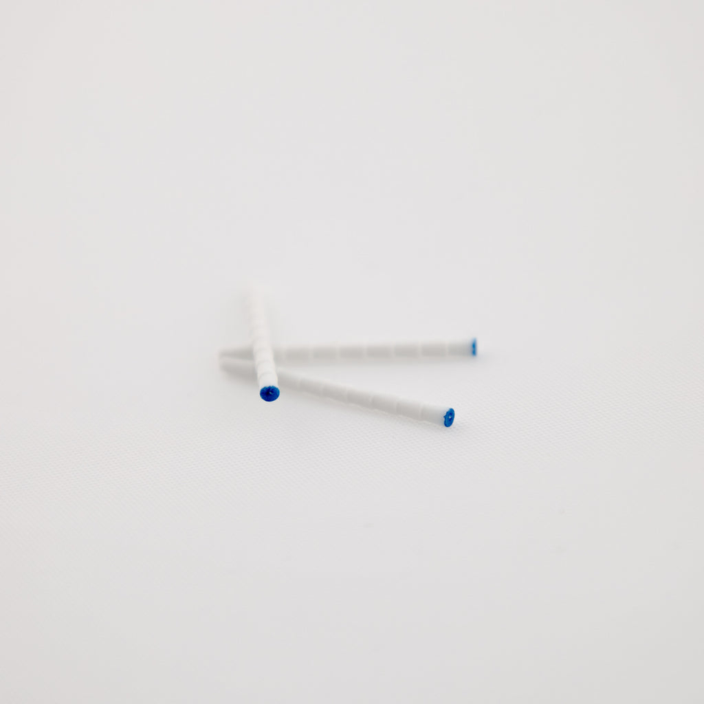 Postes De Fibra De Vidrio Azul #3 C/10 Angelus