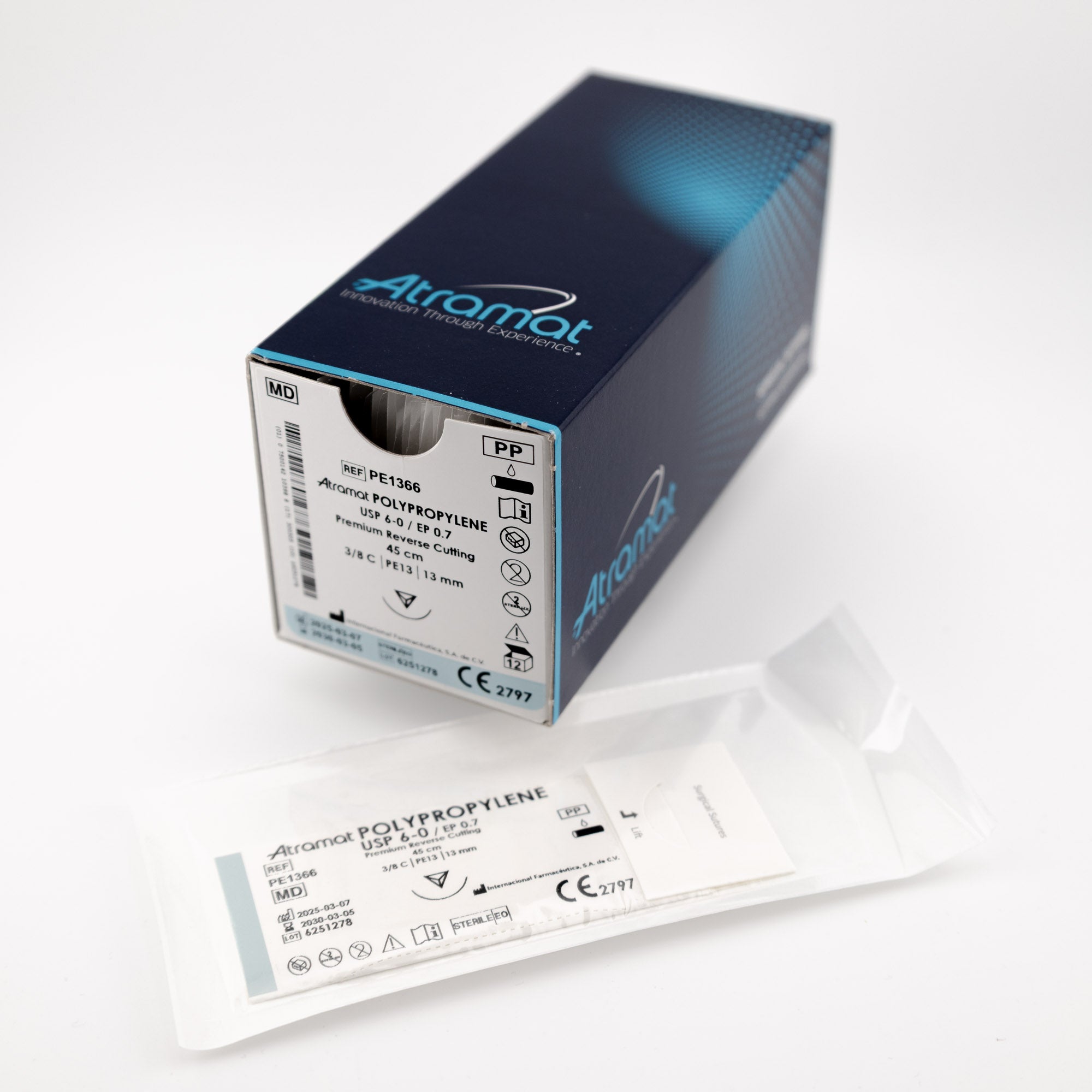 Sutura Atramat - No Absorbible - Polipropileno