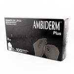 Guantes Plus Negro Chico C/100 Ambiderm