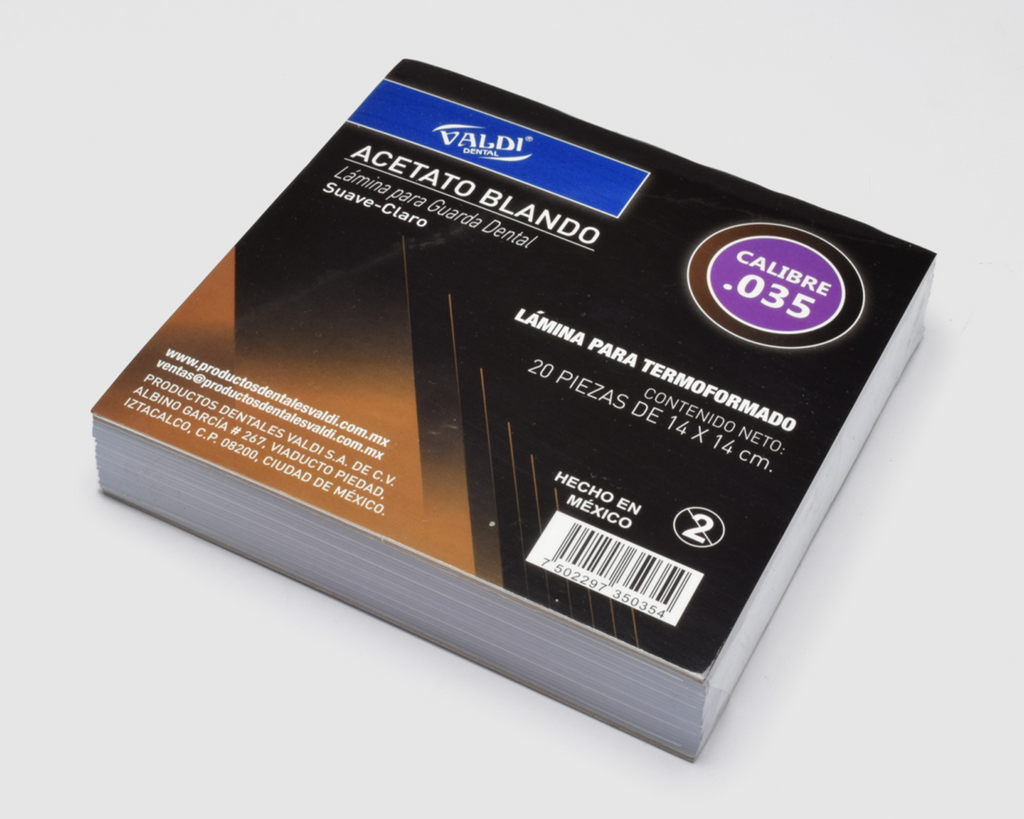 Acetato Blando No. 35 Valdi C/20