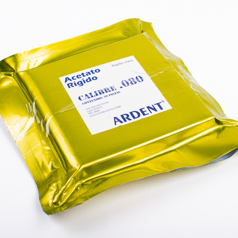 Acetato Rigido #80 C/20 Ardent