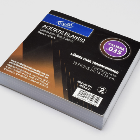 Acetato Blando No. 35 Valdi C/20