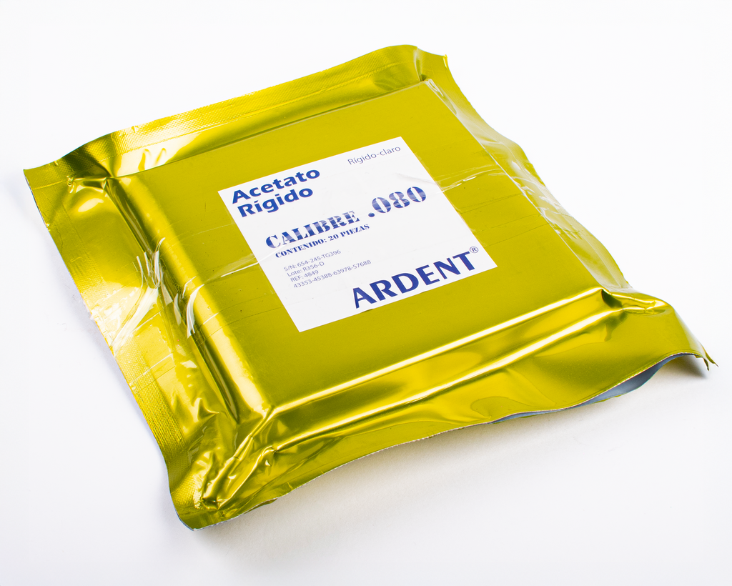 Acetato Rigido #80 C/20 Ardent