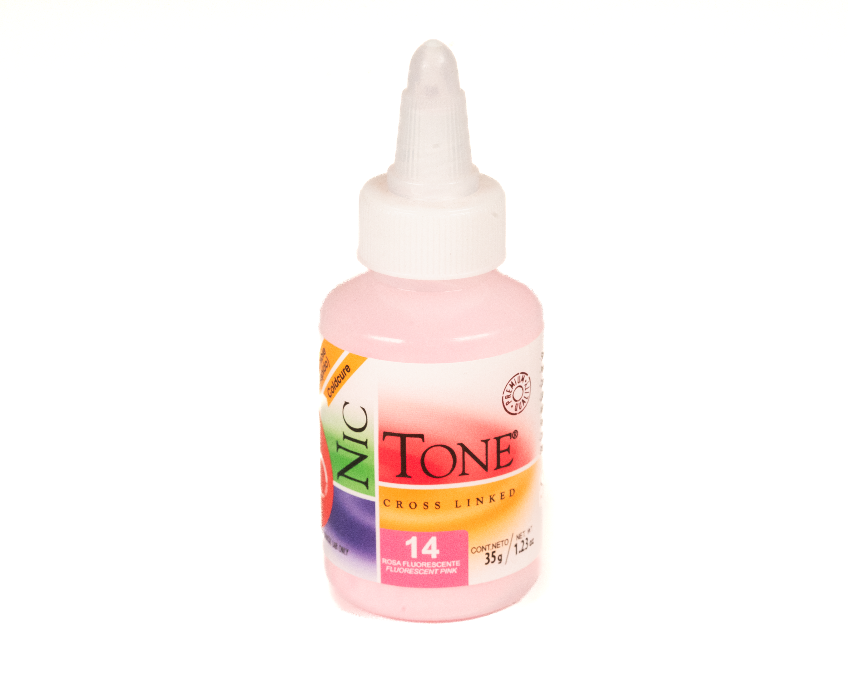 Acrilico Ortodoncia Nictone 35Gr #14 Rosa Fluorescente