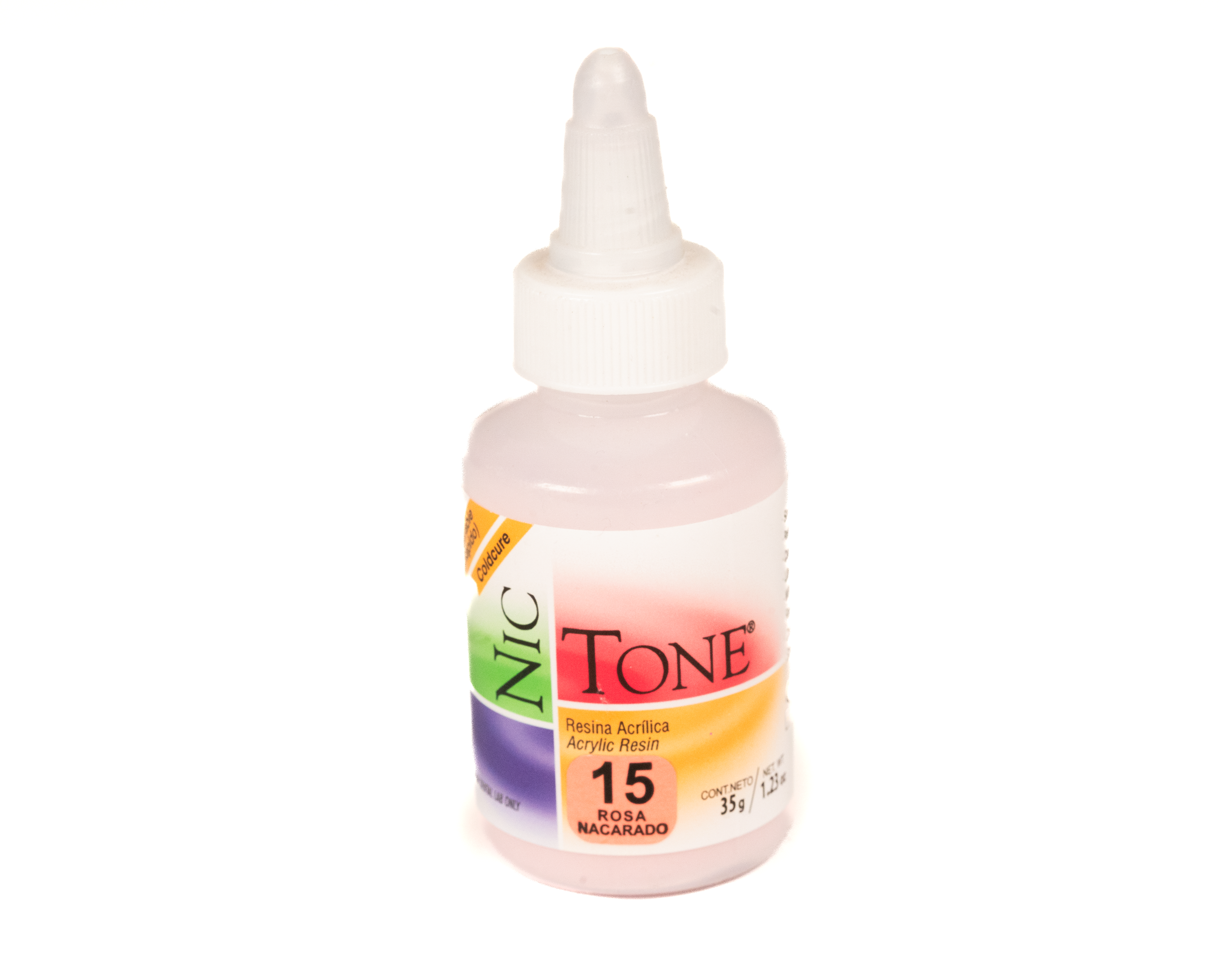 Acrilico Ortodoncia Nictone 35Gr #15 Rosa Nacarado