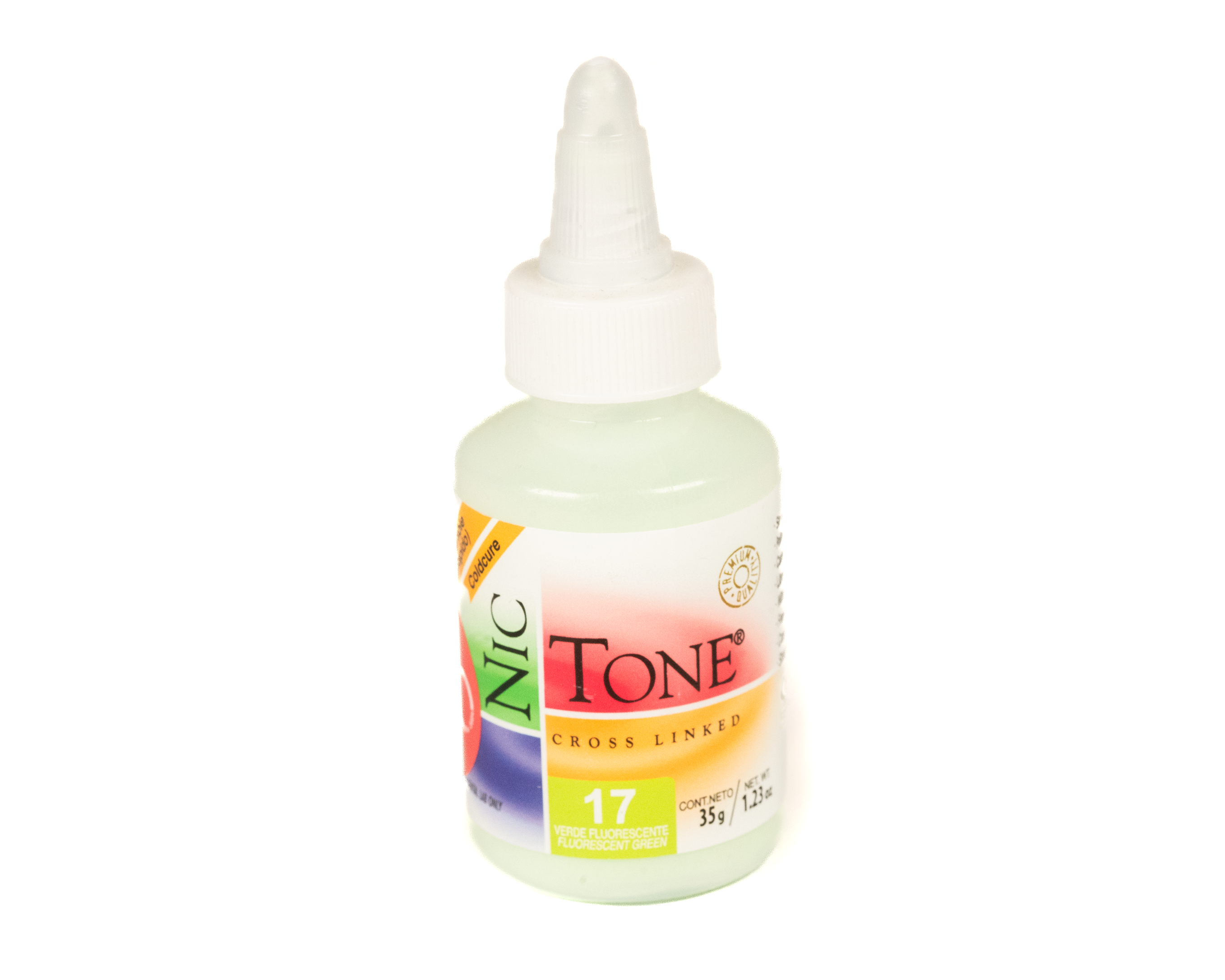 Acrilico Ortodoncia Nictone 35Gr #17 Verde Fluorecente