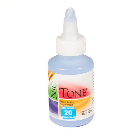 Acrilico Ortodoncia Nictone 35Gr #20 Azul Opaco