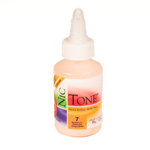 Acrilico Ortodoncia Nictone 35Gr #7 Naranja Diamantina