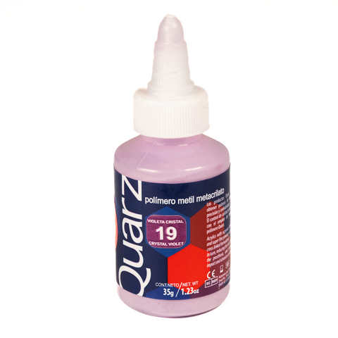 Acrilico Ortodoncia Quarz 35Gr 19 Violeta