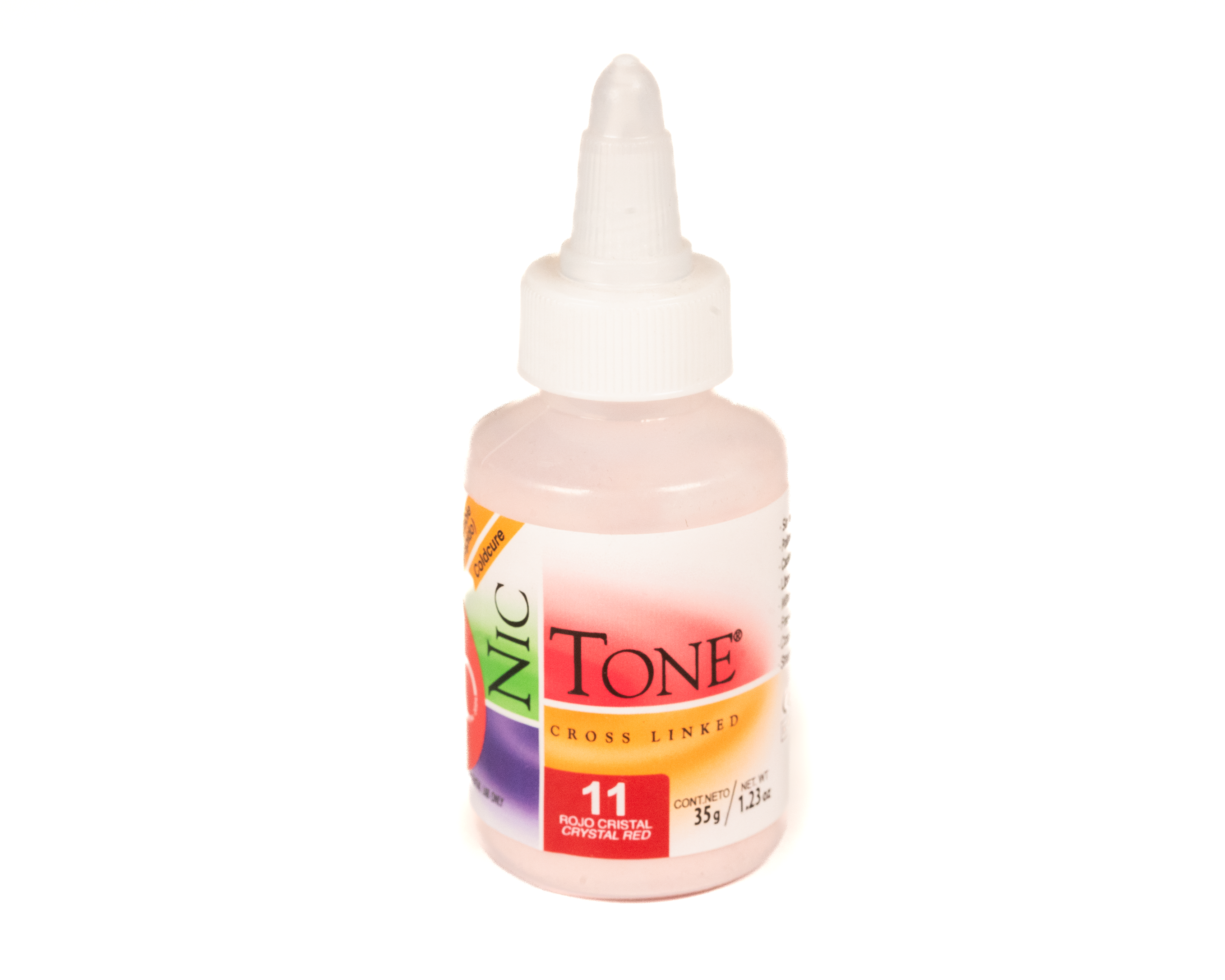 Acrilico Ortodoncia Nictone 35Gr #11 Rojo Cristal