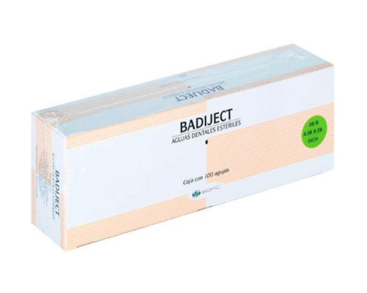 Aguja Badiject Caja 27 Larga C/100