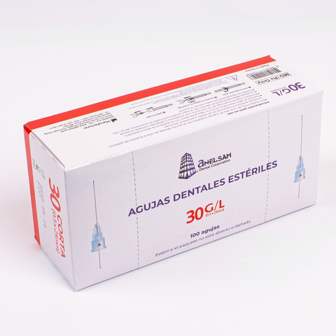 Aguja Dentales C/100 Anelsam