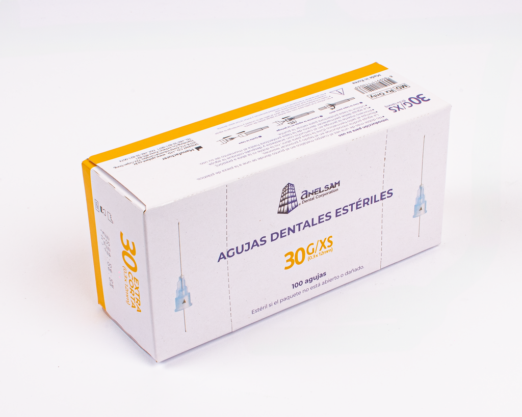 Aguja Dentales C/100 Anelsam
