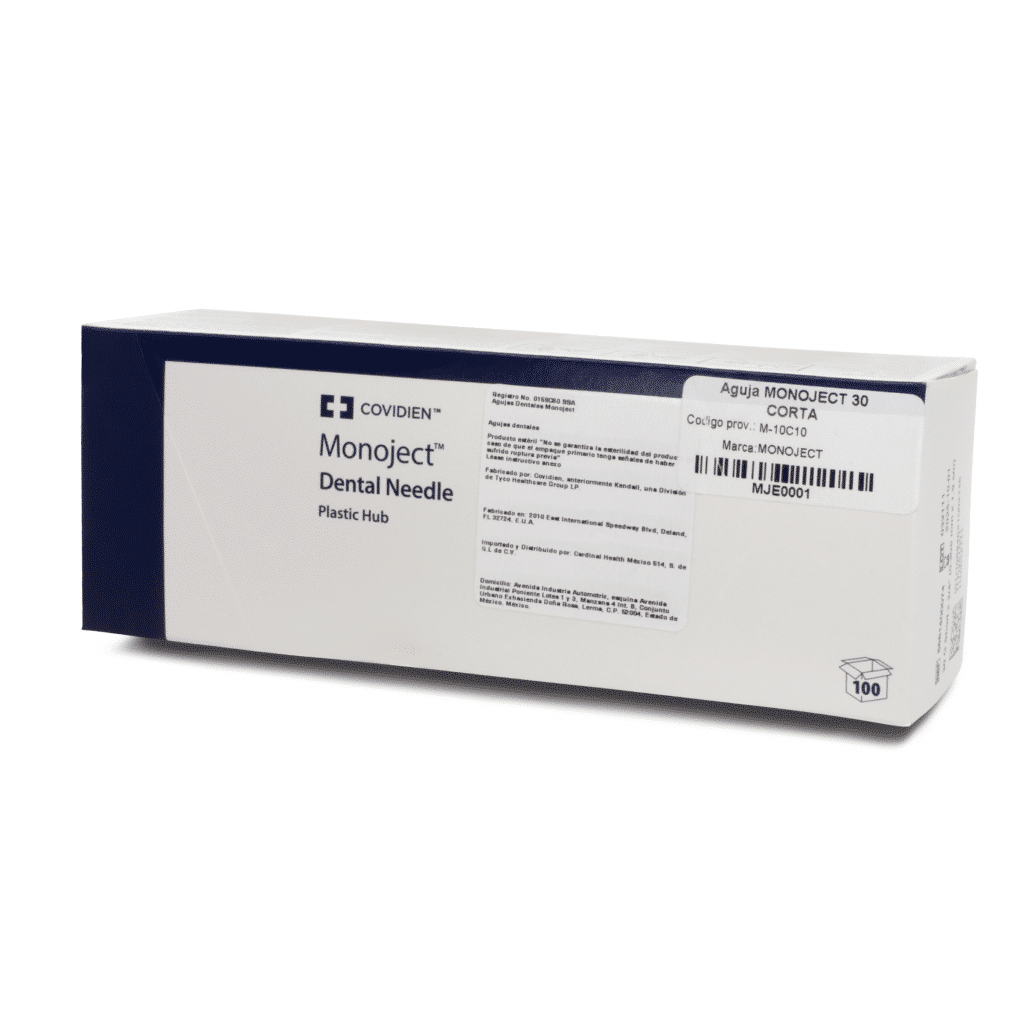 Aguja Monoject Caja Con 100