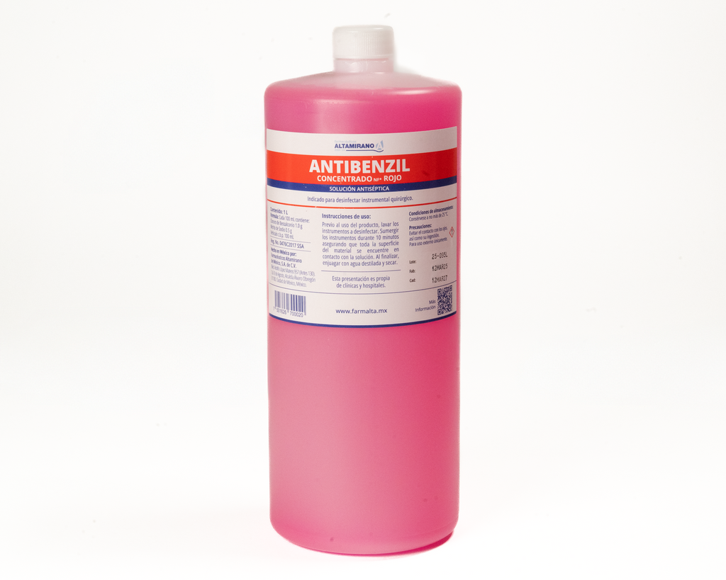 Antibenzil 1 Litro Rojo