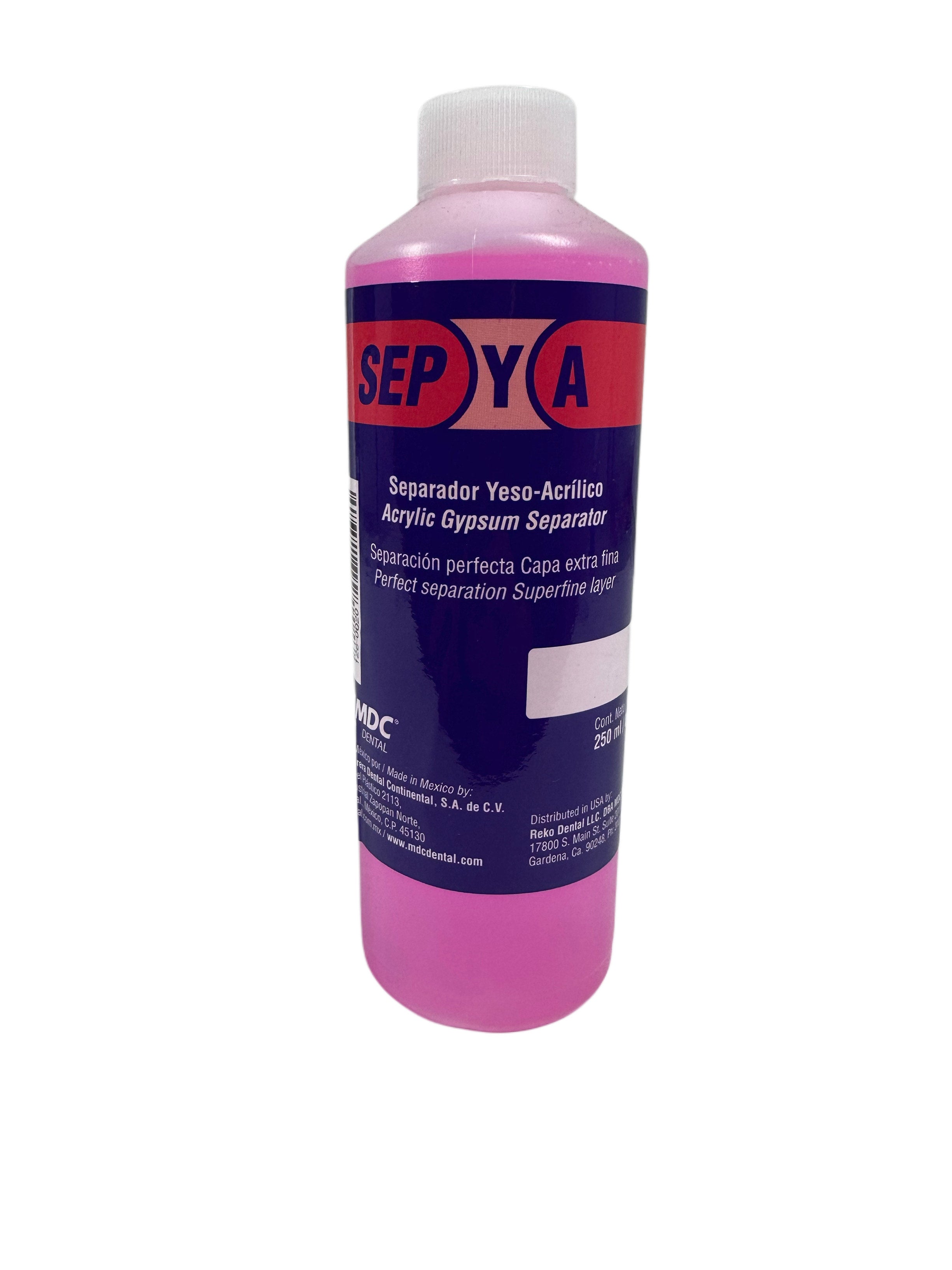 Separador Sepya Yeso Acrilico 250Ml Mdc Dental