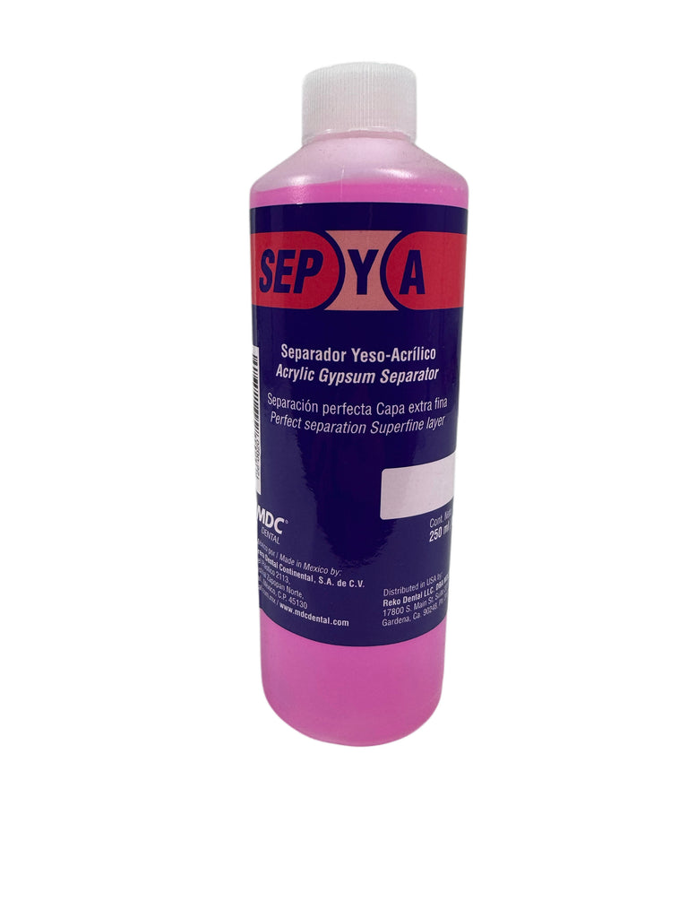 Separador Sepya Yeso Acrilico 250ml Mdc Dental