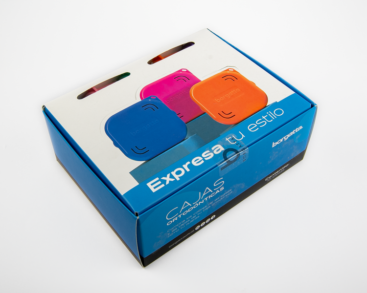 Caja p/guarda Borgatta pastel colors c/10